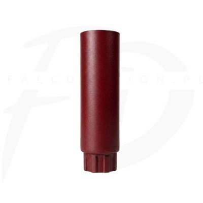 Rura spustowa stal Inguri ⌀ 100 długośc 1m kolor czerwony